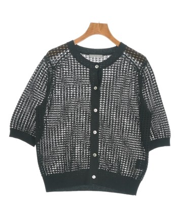 超美品⭐︎ theory luxe 23SS ツイード調ニットカーディガン　黒38 theory luxe（セオリーリュクス）カーディガン 黒 サイズ:38(M位