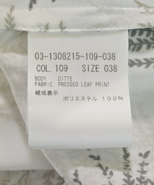 theory luxe（セオリーリュクス）カジュアルシャツ 白 サイズ:38(M位) レディース/2200616456316