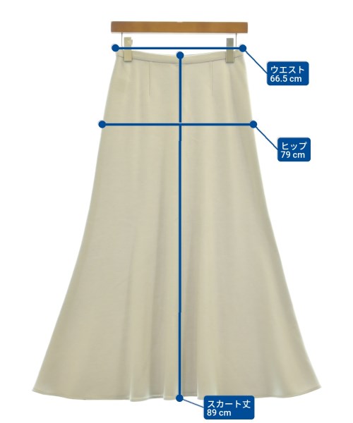 theory luxe（セオリーリュクス）ひざ丈スカート グレー サイズ:36(S位) レディース/2200614681031