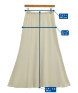 theory luxe（セオリーリュクス）ひざ丈スカート グレー サイズ:36(S位) レディース/2200614681031