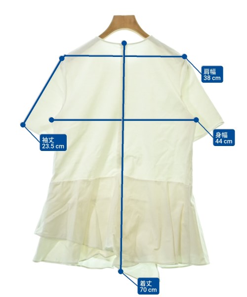 theory luxe（セオリーリュクス）Tシャツ・カットソー 白 サイズ:38(M位) レディース/2200603419010