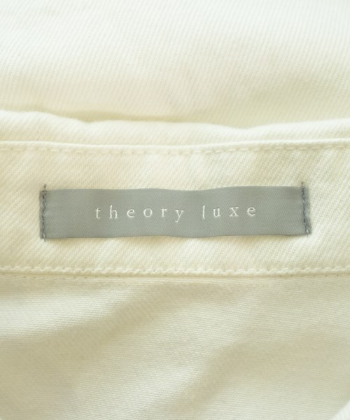 theory luxe（セオリーリュクス）カジュアルシャツ 白 サイズ:38(M位) レディース/2200603419058