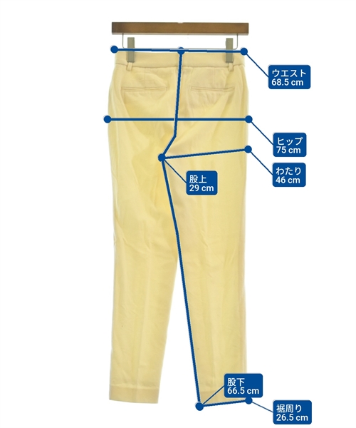 theory luxe（セオリーリュクス）スラックス 白 サイズ:34(XS位) レディース/2200615126074