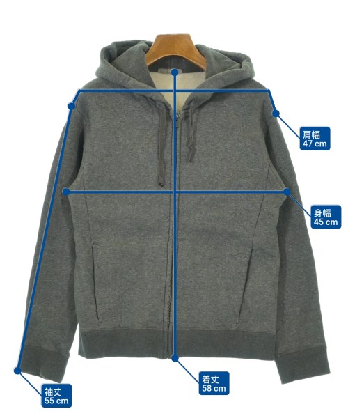 theory luxe（セオリーリュクス）パーカー グレー サイズ:38(M位) レディース/2200624765011
