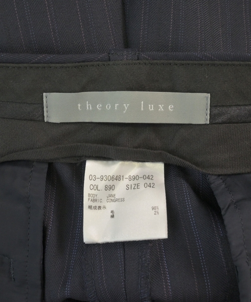 theory luxe（セオリーリュクス）スラックス 紺 サイズ:42(L位) レディース/2200624762010