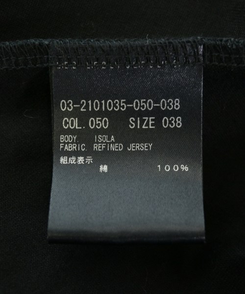 theory luxe（セオリーリュクス）Tシャツ・カットソー 黒 サイズ:38(M位) レディース/2200623026038