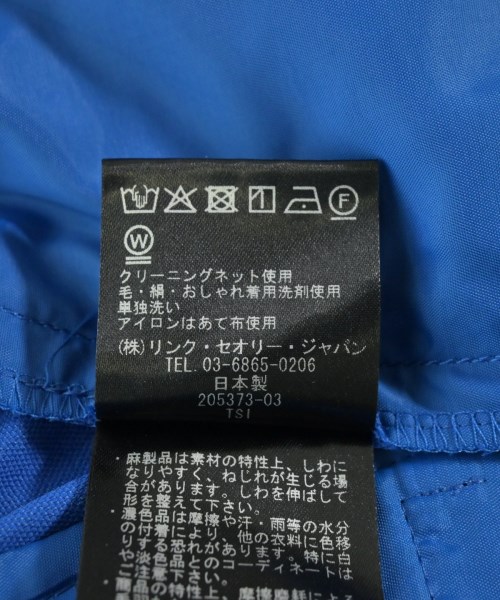 theory luxe（セオリーリュクス）スラックス 青 サイズ:38(M位) レディース/2200613548045