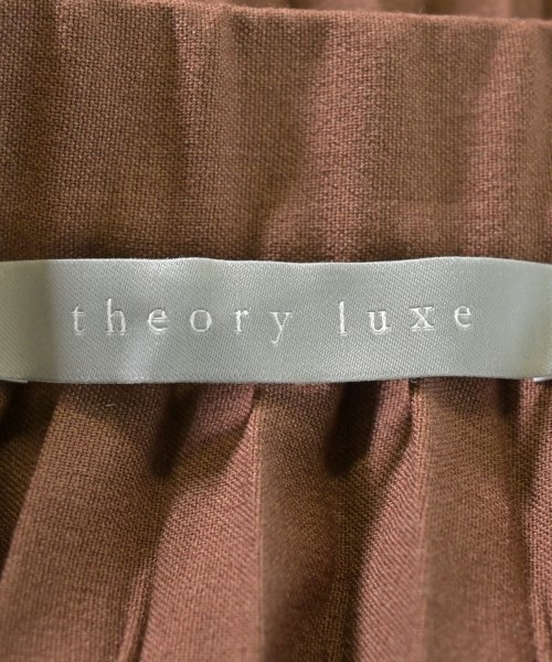 theory luxe（セオリーリュクス）ロング・マキシ丈スカート 茶 サイズ:40(M位) レディース/2200626142025