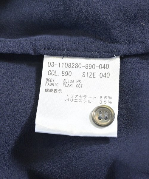 theory luxe（セオリーリュクス）ブラウス 紺 サイズ:40(M位) レディース/2200626608040