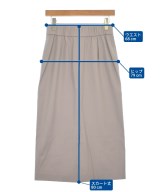 theory luxe（セオリーリュクス）ロング・マキシ丈スカート グレー サイズ:38(M位) レディース/2200624397052