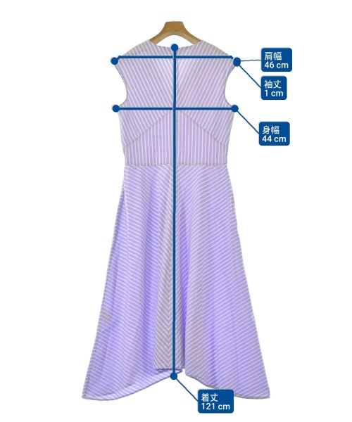 theory luxe（セオリーリュクス）ワンピース 紫 サイズ:40(M位) レディース/2200615674155