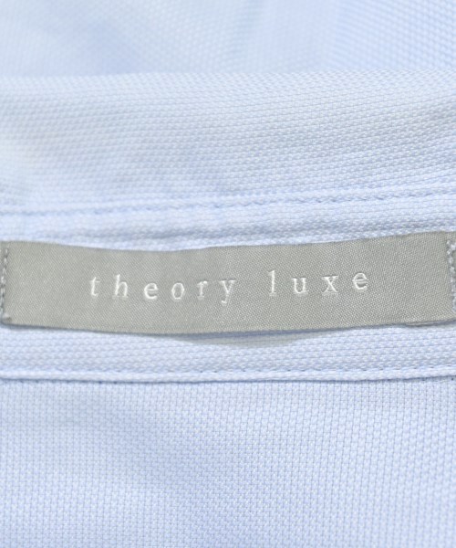 theory luxe（セオリーリュクス）カジュアルシャツ 青 サイズ:38(M位) レディース/2200628784025