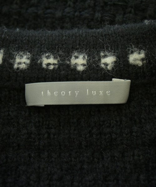 theory luxe（セオリーリュクス）ノーカラージャケット 黒 サイズ:38(M位) レディース/2200616506011