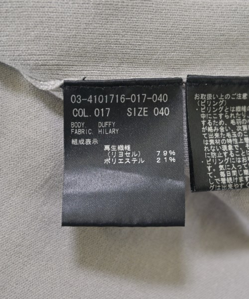 theory luxe（セオリーリュクス）ニット・セーター グレー サイズ:40(M位) レディース/2200629577015