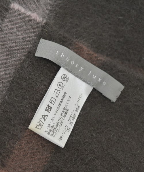 theory luxe（セオリーリュクス）ストール 茶 サイズ:- レディース/2200630367094
