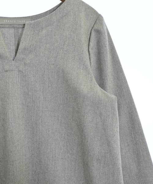 theory luxe（セオリーリュクス）ブラウス グレー サイズ:38(M位) レディース/2200630566015