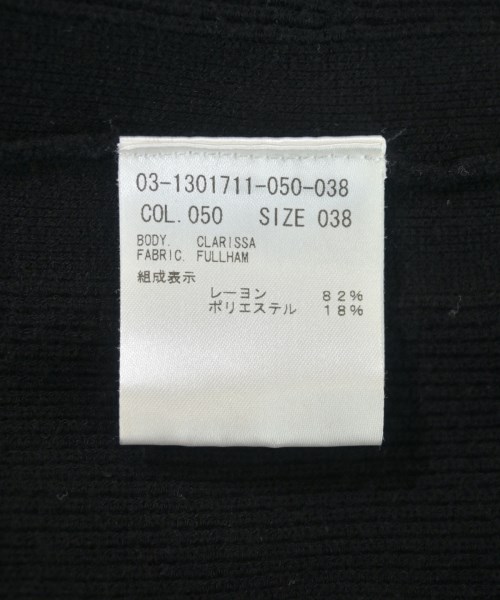 theory luxe（セオリーリュクス）ベスト/ノースリーブ 黒 サイズ:38(M位) レディース/2200630566039