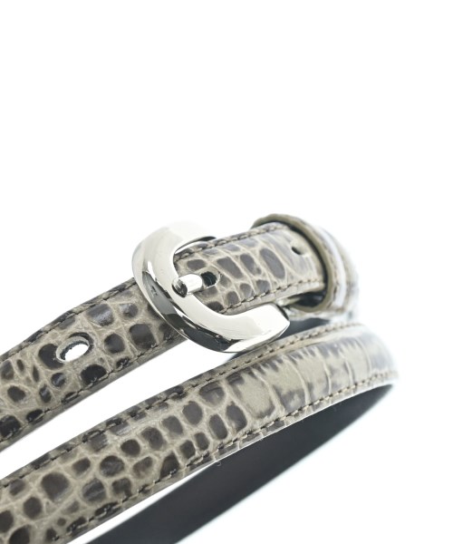 theory luxe（セオリーリュクス）ベルト グレー サイズ:- レディース/2200632023165