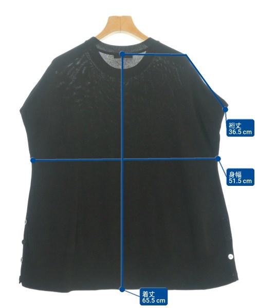 theory luxe（セオリーリュクス）ノースリーブ 黒 サイズ:38(M位) レディース/2200632145072