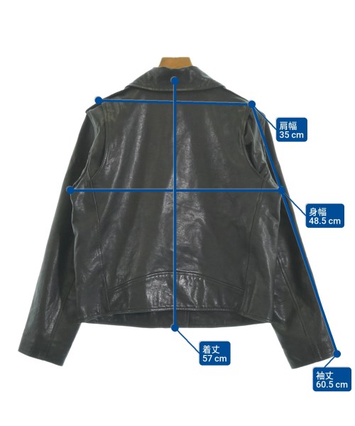 theory luxe（セオリーリュクス）ライダース 黒 サイズ:38(M位) レディース/2200621115024