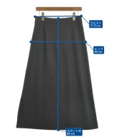 theory luxe（セオリーリュクス）ロング・マキシ丈スカート グレー サイズ:38(M位) レディース/2200621115048