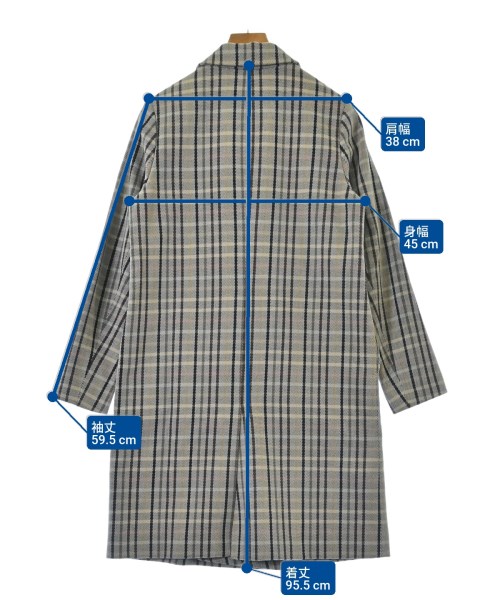 theory luxe（セオリーリュクス）チェスターコート 茶 サイズ:38(M位) レディース/2200632375011