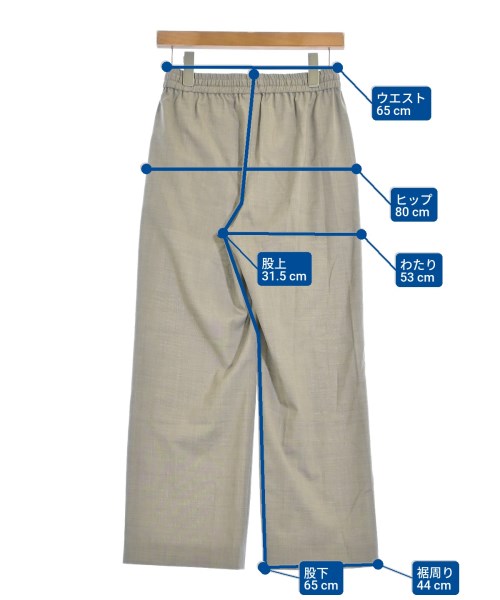 theory luxe（セオリーリュクス）スラックス ベージュ サイズ:36(S位) レディース/2200617270041