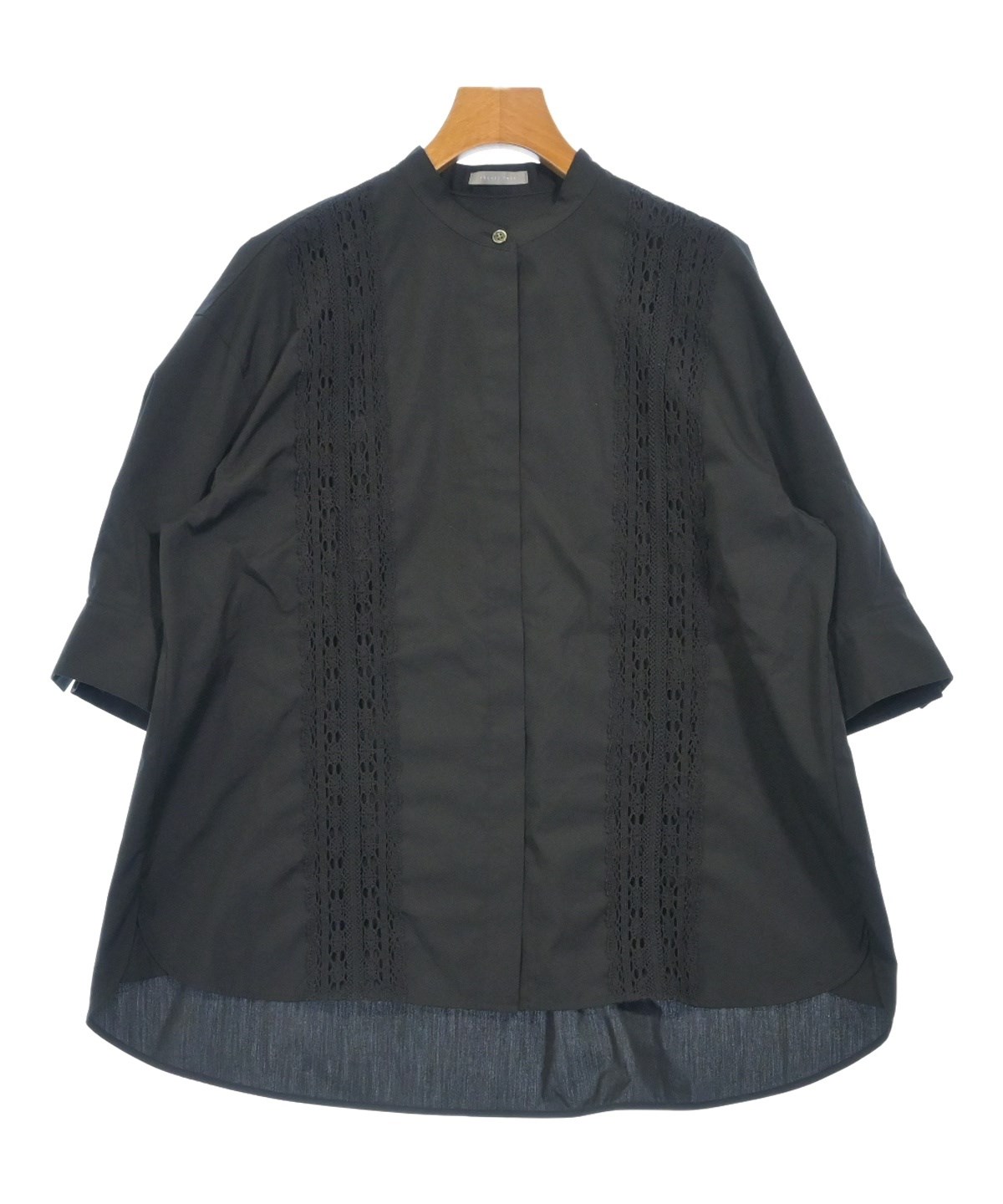 今期　新品　セオリーリュクス38 ブラウス theory luxe（セオリーリュクス）ブラウス 黒 サイズ:38(M位