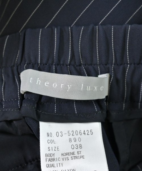 theory luxe（セオリーリュクス）スラックス 紺 サイズ:38(M位) レディース/2200607359053