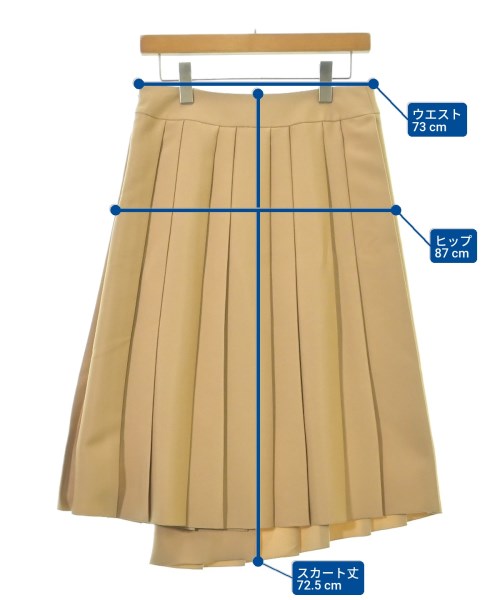 theory luxe（セオリーリュクス）ロング・マキシ丈スカート ベージュ サイズ:40(M位) レディース/2200607436150