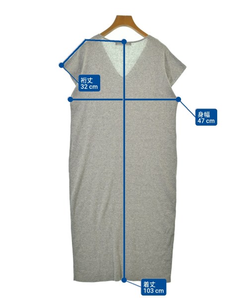 theory luxe（セオリーリュクス）ワンピース グレー サイズ:38(M位) レディース/2200610439124