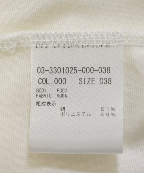 theory luxe（セオリーリュクス）ブラウス 白 サイズ:38(M位) レディース/2200610871054