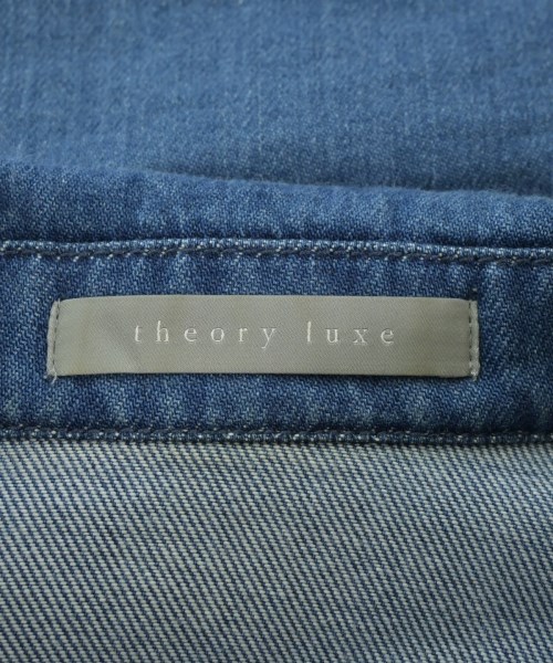 theory luxe（セオリーリュクス）カジュアルシャツ 青 サイズ:38(M位) レディース/2200611261021