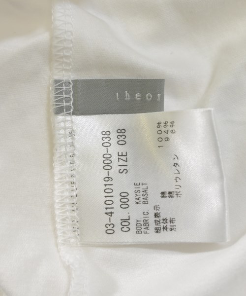 theory luxe（セオリーリュクス）Tシャツ・カットソー 白 サイズ:38(M位) レディース/2200611261052