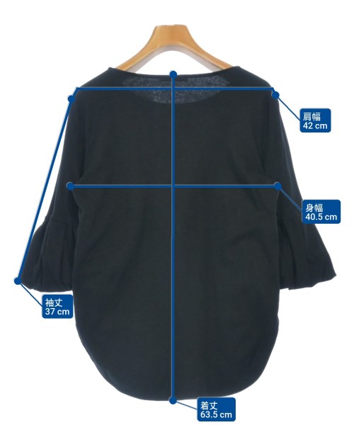 theory luxe（セオリーリュクス）Tシャツ・カットソー 黒 サイズ:38(M位) レディース/2200611269010
