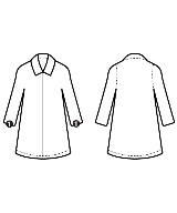 theory luxe（セオリーリュクス）チェスターコート 紺 サイズ:38(M位) レディース/2200612257016