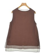 theory luxe（セオリーリュクス）ブラウス 茶 サイズ:38(M位) レディース/2200610467028