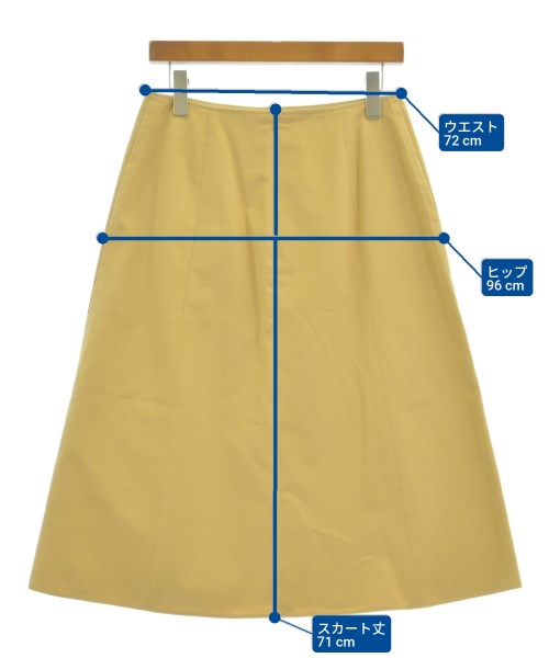 theory luxe（セオリーリュクス）ロング・マキシ丈スカート ベージュ サイズ:40(M位) レディース/2200613794039