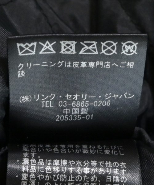 theory luxe（セオリーリュクス）ライダース 黒 サイズ:38(M位) レディース/2200614442021