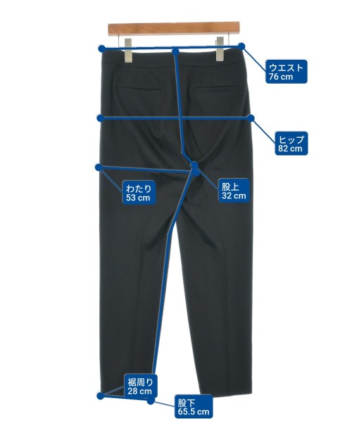 theory luxe（セオリーリュクス）スラックス 黒 サイズ:40(M位) レディース/2200614848083
