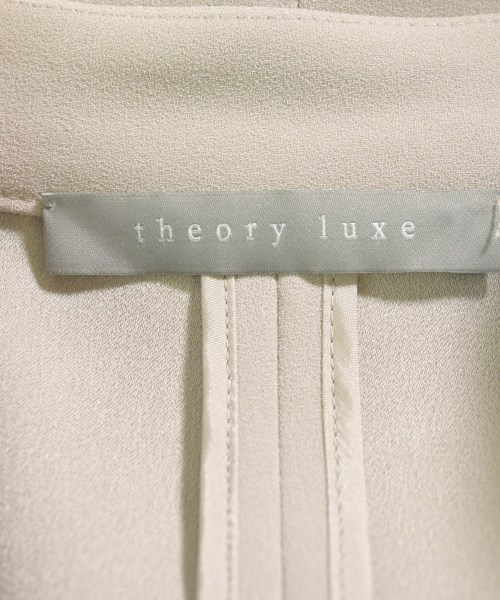 theory luxe（セオリーリュクス）ノーカラージャケット ベージュ サイズ:36(S位) レディース/2200609962053