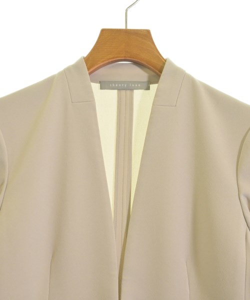 theory luxe（セオリーリュクス）ノーカラージャケット ベージュ サイズ:36(S位) レディース/2200609962053