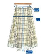 theory luxe（セオリーリュクス）ロング・マキシ丈スカート 白 サイズ:38(M位) レディース/2200609962206
