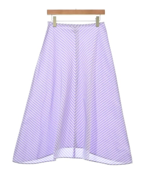 theory luxe（セオリーリュクス）ロング・マキシ丈スカート 紫 サイズ:38(M位) レディース/2200609962213