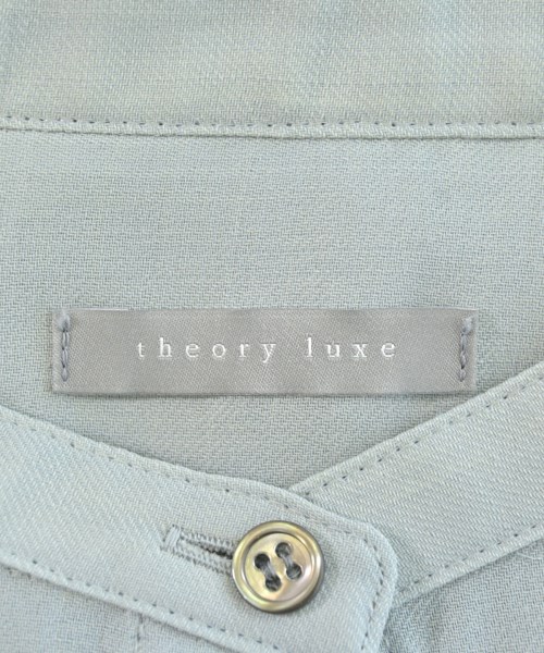 theory luxe（セオリーリュクス）シャツワンピース 青 サイズ:-(M位) レディース/2200609962244