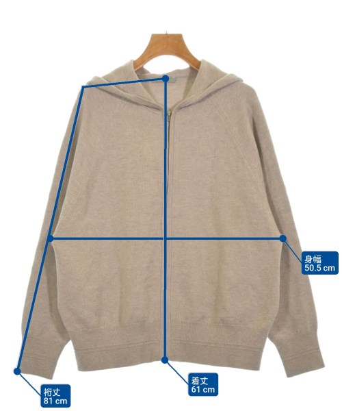 theory luxe（セオリーリュクス）パーカー ベージュ サイズ:38(M位) レディース/2200616499122