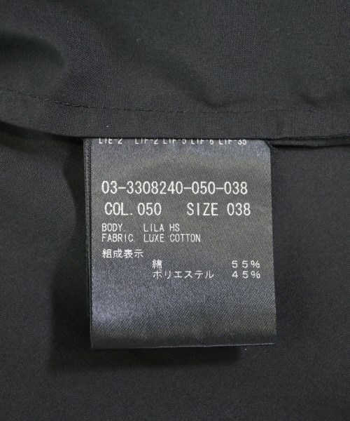 theory luxe（セオリーリュクス）カジュアルシャツ 黒 サイズ:38(M位) レディース/2200618045020