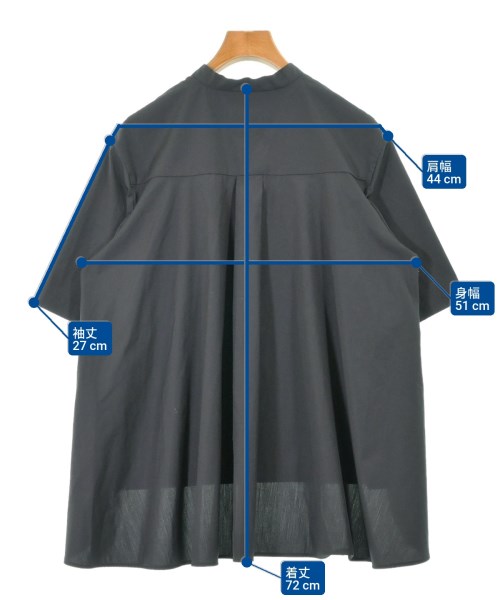 theory luxe（セオリーリュクス）カジュアルシャツ 黒 サイズ:38(M位) レディース/2200618045020