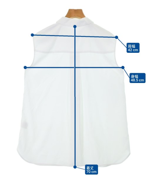 theory luxe（セオリーリュクス）カジュアルシャツ 白 サイズ:38(M位) レディース/2200618045037