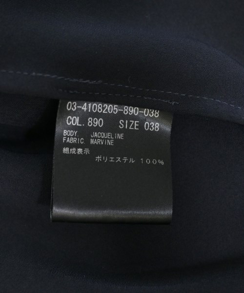 theory luxe（セオリーリュクス）ブラウス 紺 サイズ:38(M位) レディース/2200618045068